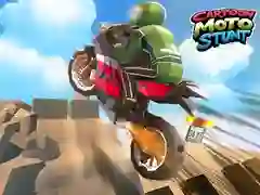 Spill Cartoon Moto Stunt online Spill Cartoon Moto Stunt online