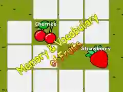 Spill Minne og vokabular av frukter online