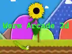Spill Worm Arcade 2D online Spill Worm Arcade 2D online