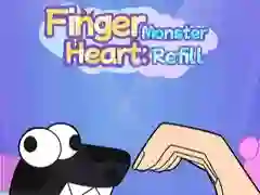 Spill Finger Hjerte: Monster Fylling online Spill Finger Hjerte: Monster Fylling online