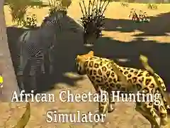 Spill Afrikansk Gepard Jakt Simulering online Spill Afrikansk Gepard Jakt Simulering online