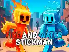 Spill Ild og Vann Stickman online