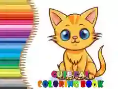 Spill Søt Katte Malebok online Spill Søt Katte Malebok online