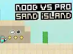 Spill Noob vs Pro: Sandøya online Spill Noob vs Pro: Sandøya online