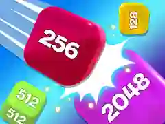 Spill Kjede Terning 2048 3D Sammenføyningsspill online Spill Kjede Terning 2048 3D Sammenføyningsspill online