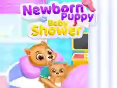 Spill Baby Shower for Nyfødt Valp online