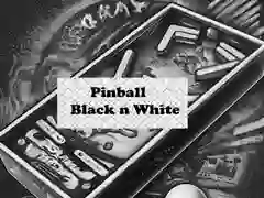 Spill Pinball Svart og Hvit online Spill Pinball Svart og Hvit online