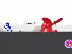 Spill Rød Og Blå - Stickman Spion Puslespill online