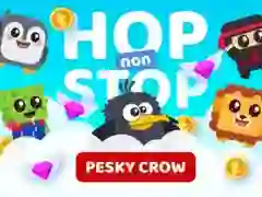 Spill Hopp uten stopp Plagsom Kråke online Spill Hopp uten stopp Plagsom Kråke online