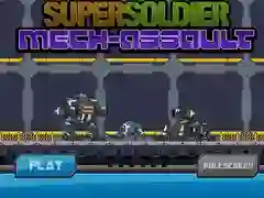 Spill Super Soldat Mech Angrep online Spill Super Soldat Mech Angrep online