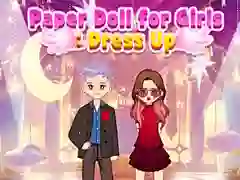 Spill Pappdukke: Kles Jenter Opp online