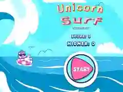 Spill Enhjørning Surf online