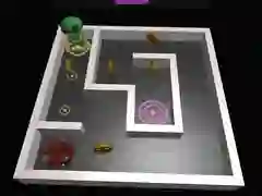 Spill 3D Labyrint og Robot online