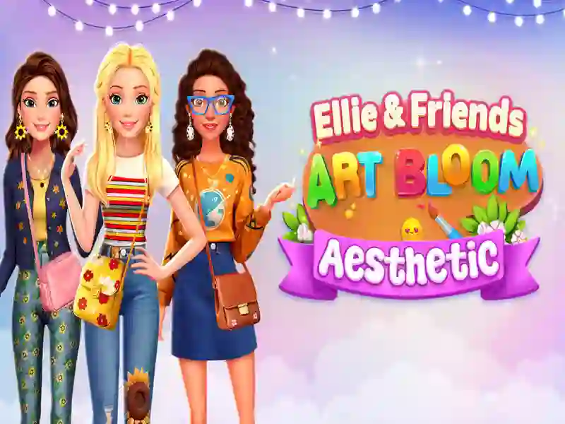 Spill Ellie og Friends Art Bloom estetikk online