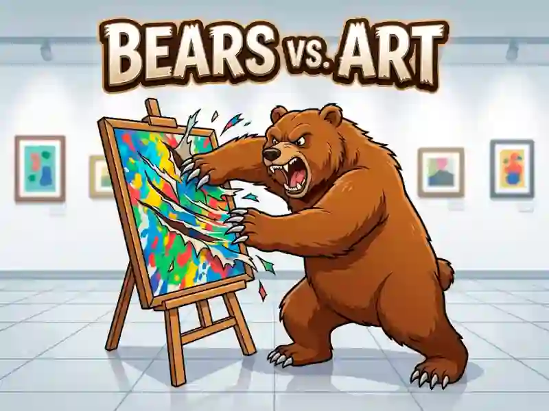 Spill Bears vs. Art online