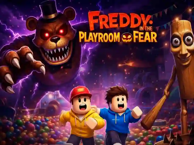 Spill Freddy på Playroom of Fear online