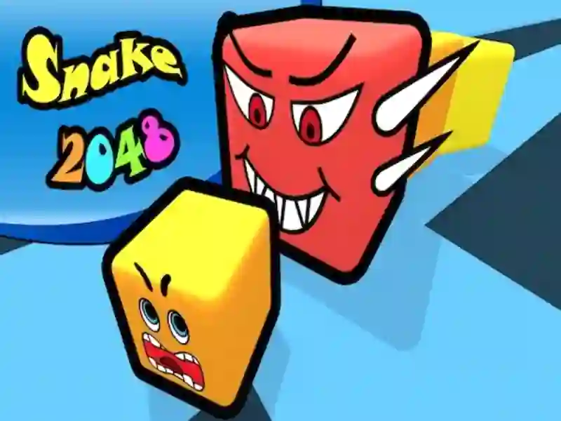 Spill Snake 2048 online