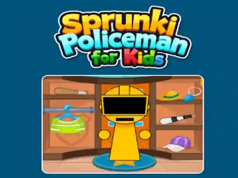 Spill Sprunki-politimann for barn online