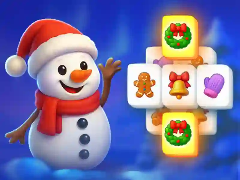 Spill Winter Wonderland Mahjong online