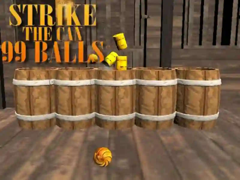 Spill Strike The Can Game online