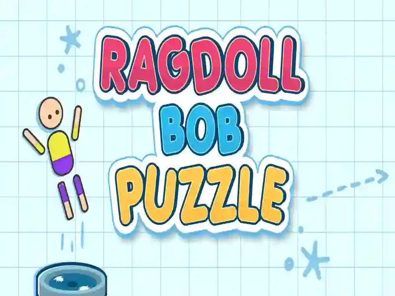 Spill Ragdoll Bob Puzzle online