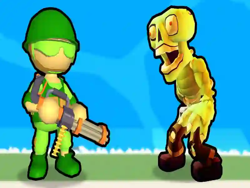 Spill Ødeleggelse av Stickman Zombie online