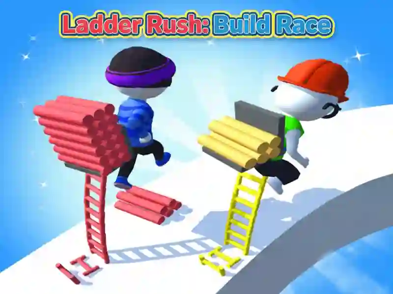 Spill Ladder Rush: Build Race online