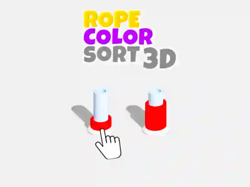 Spill Tau farge sorter 3D online Spill Tau farge sorter 3D online