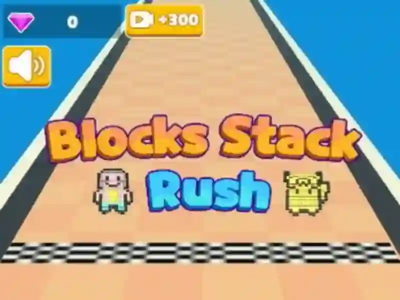 Spill Blokkerer Stack Rush online