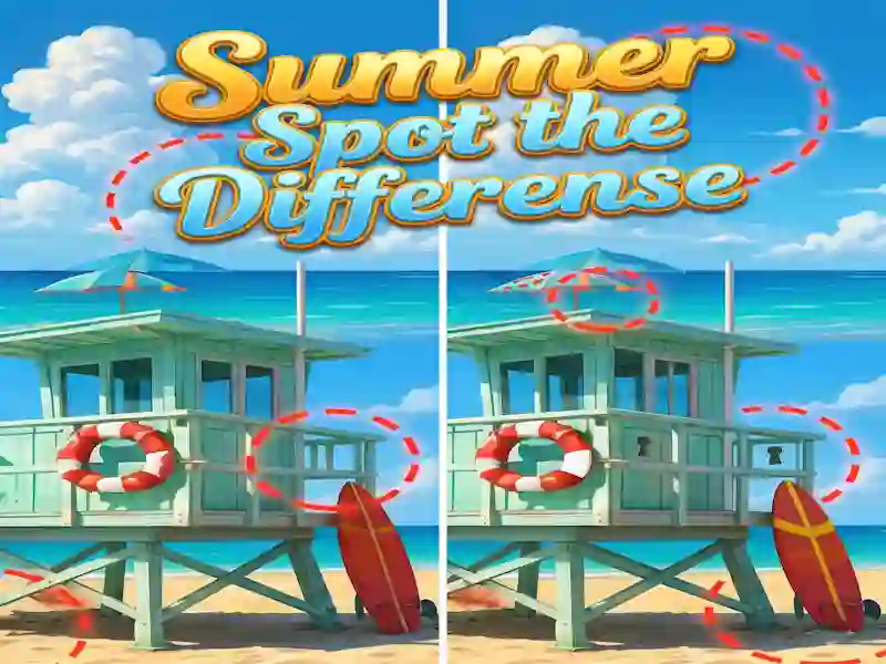 Spill Summer Spot the Differense online