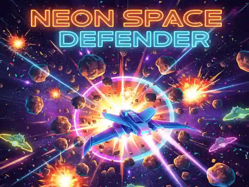 Spill Neon Space Defender online