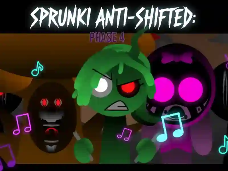 Spill Sprunki Anti-Shifted: Fase 4 online