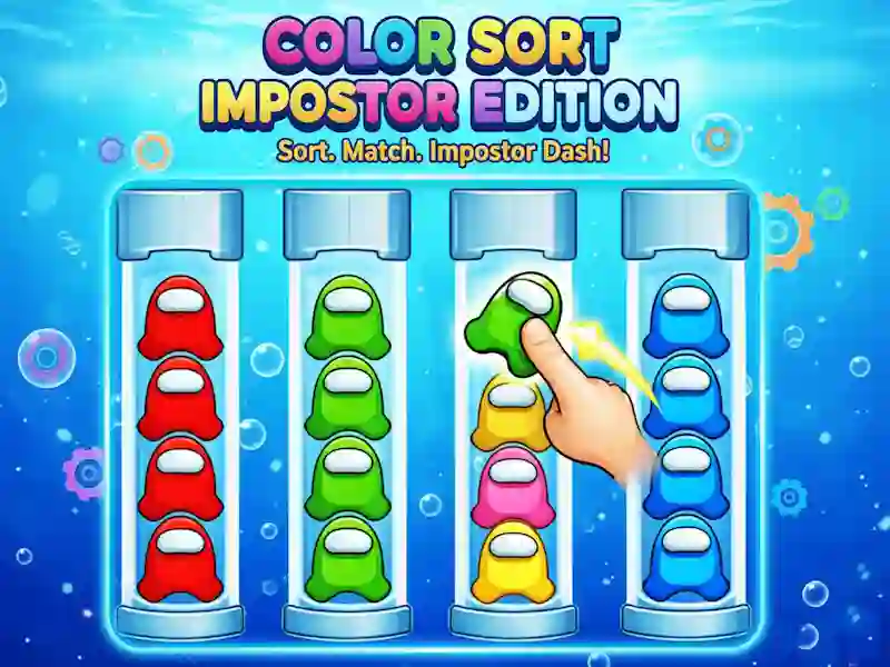 Spill Color Sort Impostor Edition online