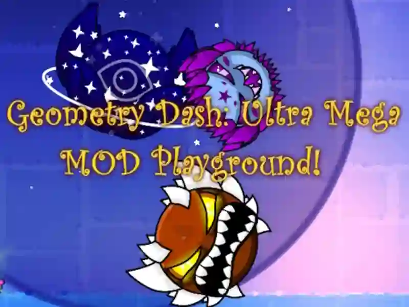 Spill Geometry Dash: Ultra Mega Mod Playground! online