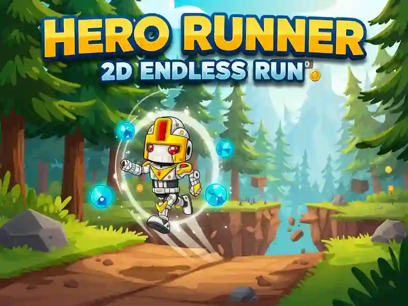 Spill Hero Runner 2D Endless Run online