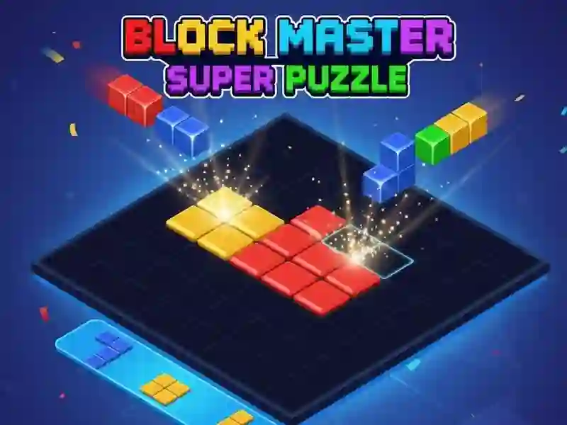 Spill Block Master Super Puzzle online