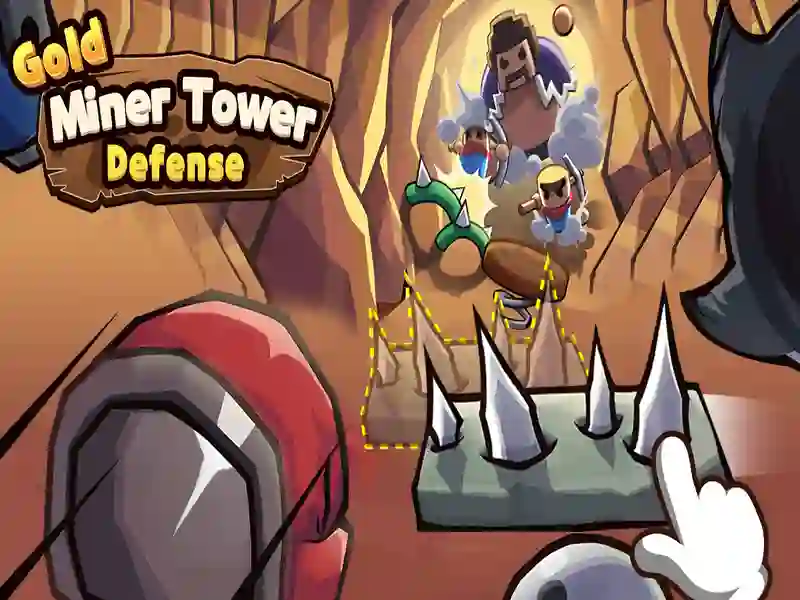 Spill Gold Miner Tower Defense online