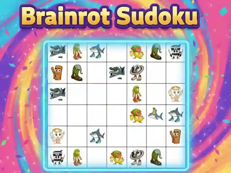 Spill Brainrot Sudoku online