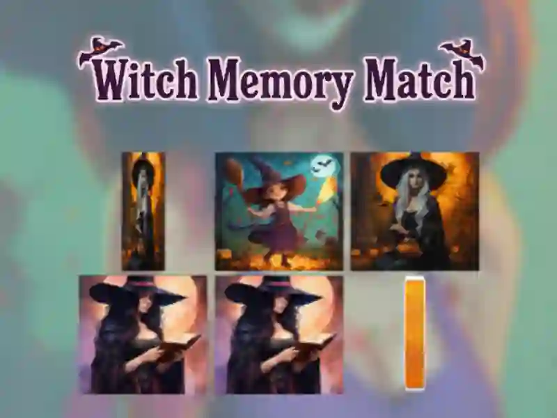 Spill Witch Memory Match online