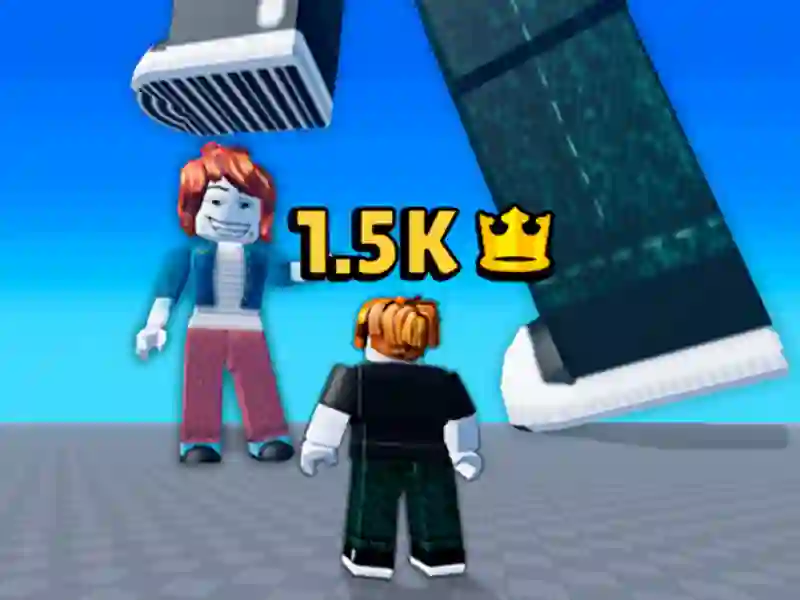 Spill Obby Voks med hvert steg online