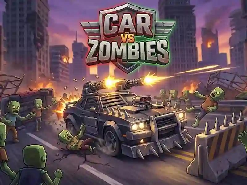 Spill Car VS Zombies online