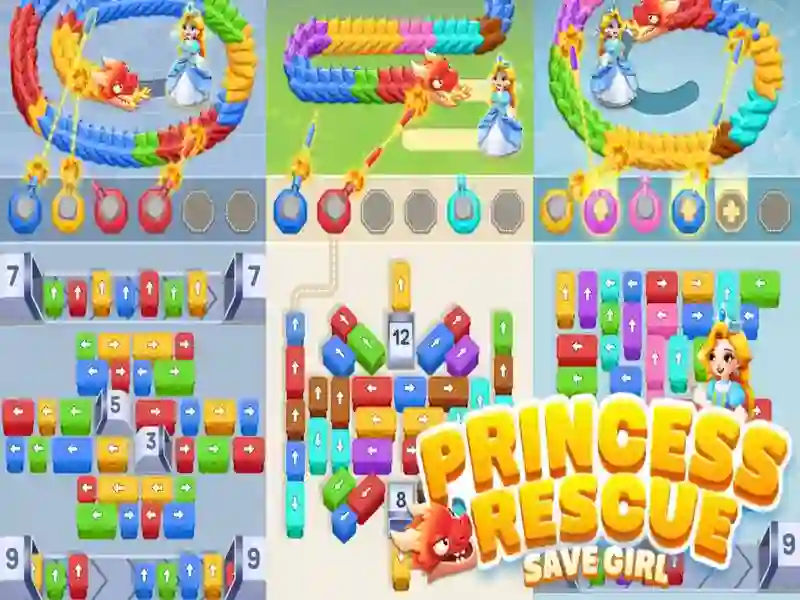 Spill Princess Rescue: Save Girl online