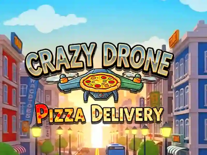 Spill Crazy Drone Pizza-levering online
