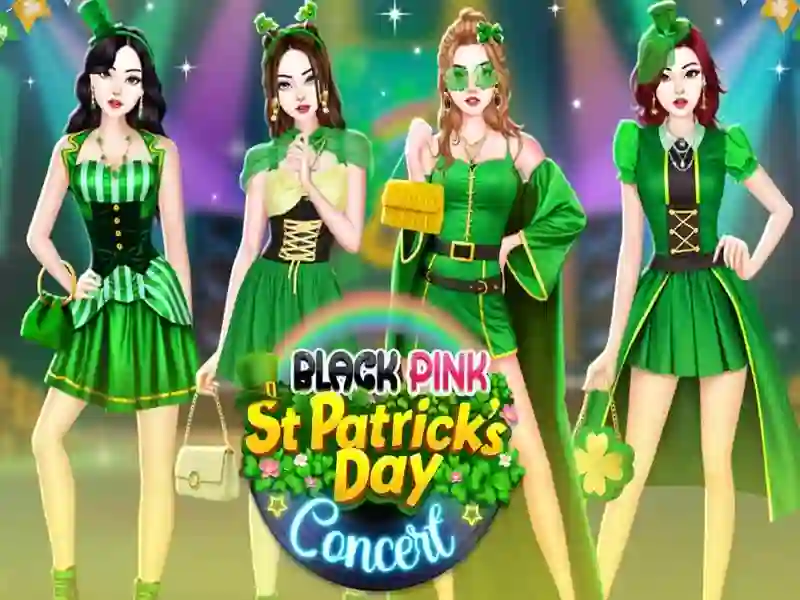 Spill Black Pink St. Patricks Day Concert online
