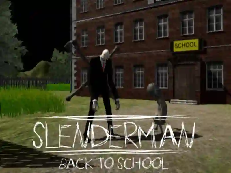 Spill Slenderman tilbake til skolen online