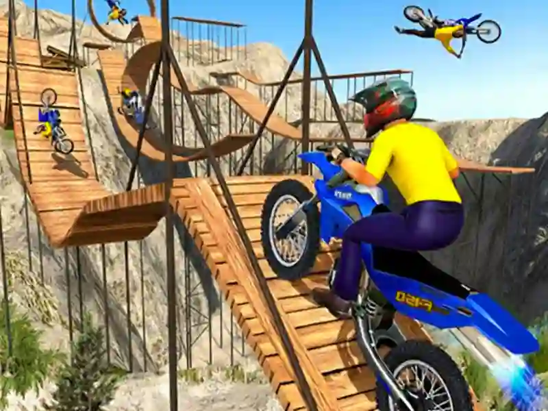 Spill Sykkelstunt online Spill Sykkelstunt online