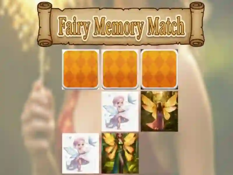 Spill Fairy Memory Match online