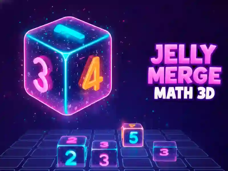 Spill Jelly Merge Math 3D online