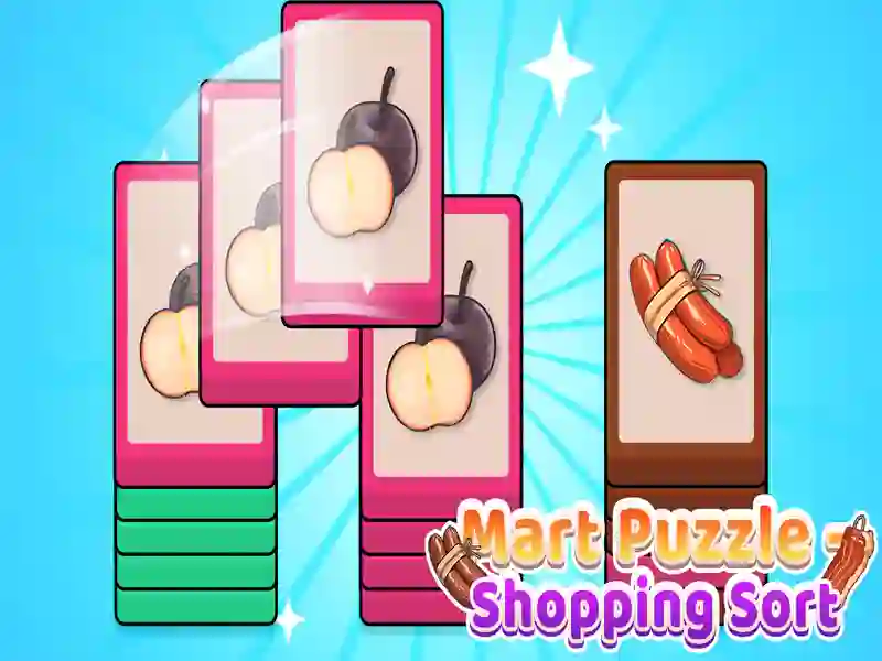 Spill Mart Puzzle Shopping Sort online
