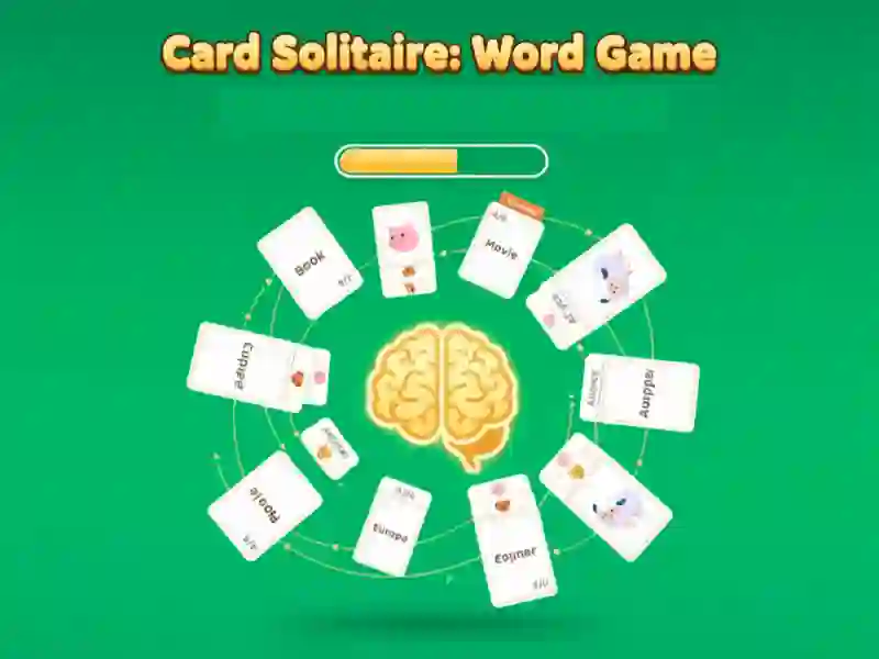 Spill Card Solitaire: Ordspill online